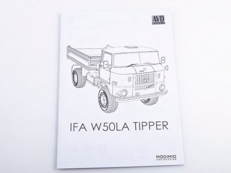 Фото Сборная модель AVD IFA W50LA самосвал, 1/43 | Инномарт
