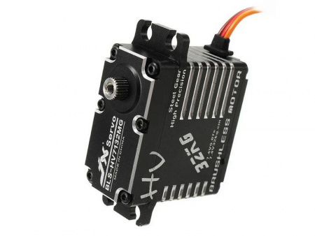 Фото Сервомашинка цифровая JX Servo BLS-HV7132MG (71г/32.5/0.07/7.4V) бесколлекторная, Full metal | Инномарт