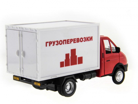 Фото Машина "АВТОПАНОРАМА" "ГАЗель" (грузоперевозки) 1/28, в/к 24*14*12 см | Инномарт