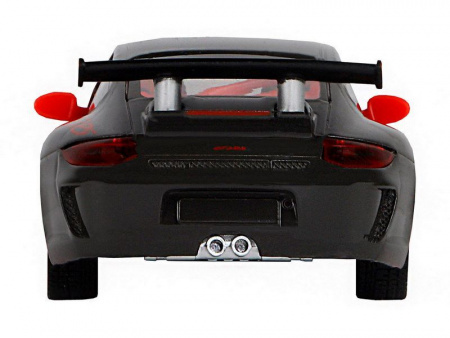 Фото Машина "АВТОПАНОРАМА" Porsche 911 GT3 Cup, 1/32, темно-серый, свет, звук, в/к 17,5*13,5*9 см | Инномарт