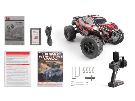 Фото Радиоуправляемый монстр Remo Hobby MMAX PRO (синий) Li-Po 4WD 2.4G 1/10 RTR | Инномарт