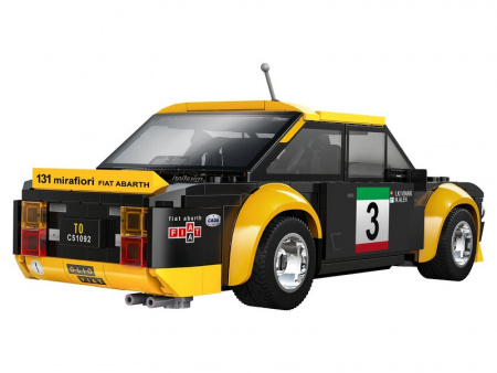 Фото Радиоуправляемый конструктор CaDA спортивная машинка Fiat Abarth 131 1/24 (216 деталей) | Инномарт
