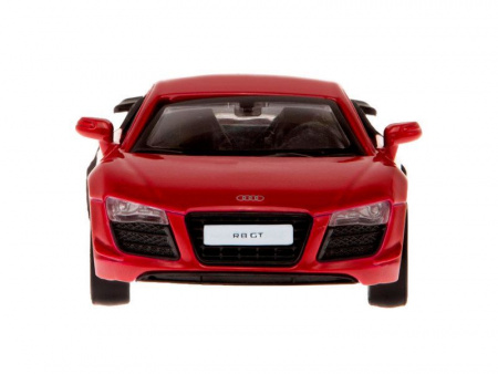 Фото Машина "АВТОПАНОРАМА" Audi R8 GT, красный, 1/43, инерция, откр. двери, в/к 17,5*12,5*6,5 см | Инномарт