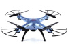 Р/У квадрокоптер Syma X5HW (голубой) с FPV трансляцией Wi-Fi, барометр 2.4G RTF