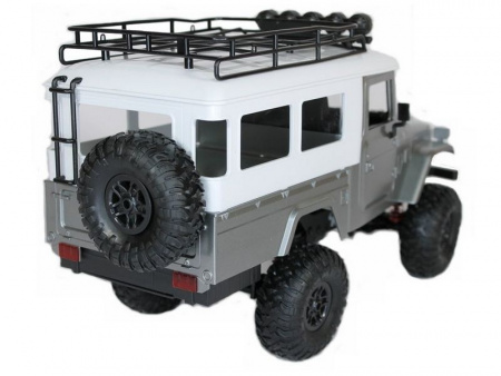 Фото Радиоуправляемая машина MN MODEL японский внедорожник FJ45 (серый) 4WD 2.4G 1/12 RTR | Инномарт