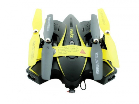 Фото Р/У квадрокоптер Syma X56W-P Folding Wizard с FPV трансляцией Wi-Fi, оптич.стабил., барометр, 2.4G | Инномарт