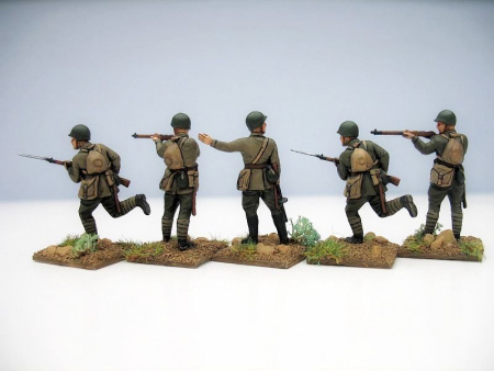 Фото Сборные солдатики ZVEZDA Советская пехота 1941-43гг., 1/72 | Инномарт