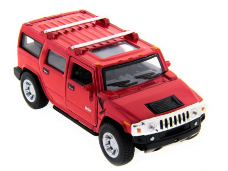 Фото Машина Kinsmart 1:40 Haммer H2 2008 инерция (1/12шт.) б/к | Инномарт