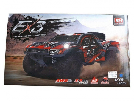 Фото Радиоуправляемый шорт-корс Remo Hobby EX3 (красный) 4WD 2.4G 1/10 RTR | Инномарт
