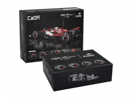 Фото Конструктор CaDA болид Alfa Romeo F1 Team ORLEN C42 1/8 (1868 деталей) | Инномарт
