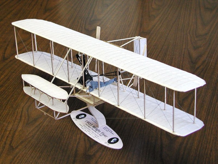 Фото Сборная дер.модель.Самолет 1903 Wright Flyer. Guillows 1:20 | Инномарт