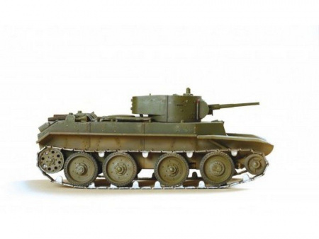 Фото Сборная модель ZVEZDA Советский лёгкий танк БТ-7, 1/35 | Инномарт