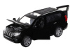 Фото Машина "АВТОПАНОРАМА" Land Cruiser Prado, черный, 1/32, свет, звук, инерция, в/к 17,5*13,5*9 см | Инномарт