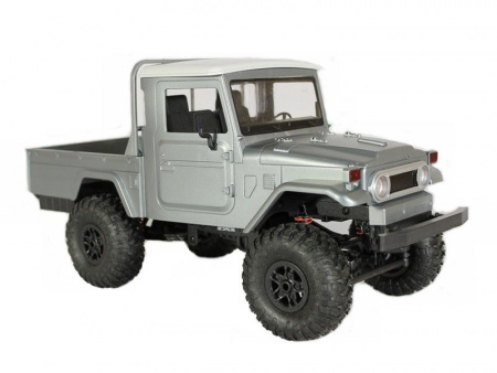 Фото Радиоуправляемая машина MN MODEL японский пикап FJ45 (серебристый) 4WD 2.4G 1/12 RTR | Инномарт