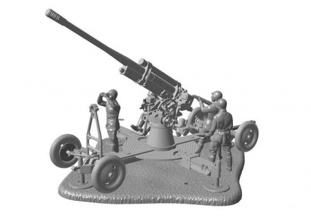Фото Сборные солдатики ZVEZDA Советское 85-мм зенитное орудие, 1/72 | Инномарт
