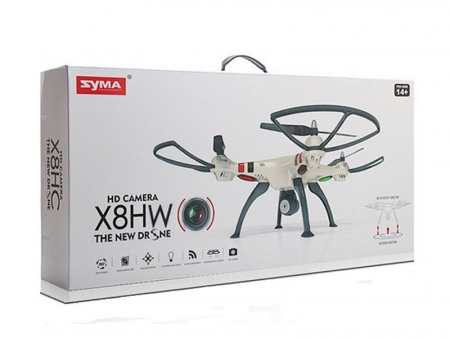 Фото Р/У квадрокоптер Syma X8HW с FPV трансляцией Wi-Fi, барометр 2.4G RTF | Инномарт
