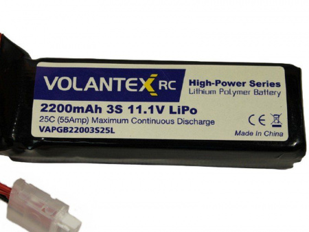 Фото Аккумулятор Li-Po 2200mAh, 11,1V XT60 для катера Volantex RC Vector SR65 | Инномарт