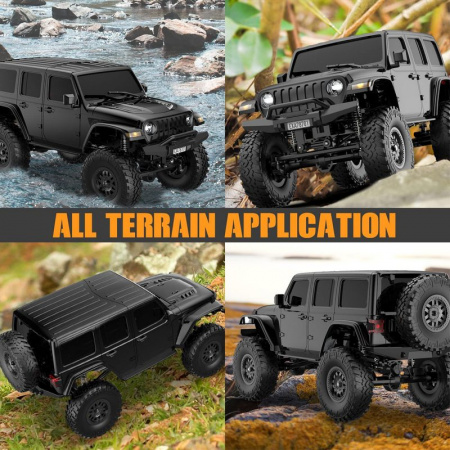 Фото Радиоуправляемый краулер Volantex RC 787-1 синий 4WD 2.4G 1/24 RTR | Инномарт