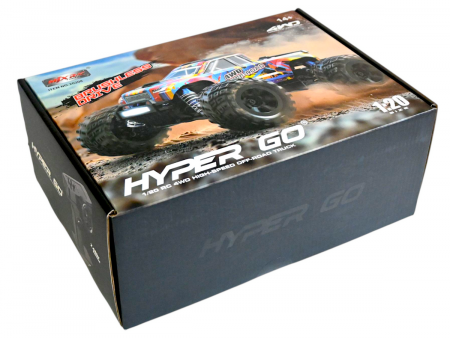 Фото Радиоуправляемый монстр MJX Hyper Go 20208 Brushless 4WD 2.4G LED 1/20 RTR | Инномарт