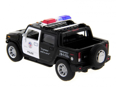 Фото Машина Kinsmart 1:40 Hummer H2 Police инерция (1/12шт.) б/к | Инномарт