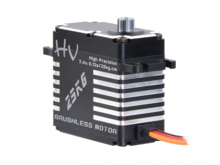 Фото Сервомашинка цифровая JX Servo BLS-HV7125MG (71г/25.8/0.12/7.4V) бесколлекторная, Full metal | Инномарт