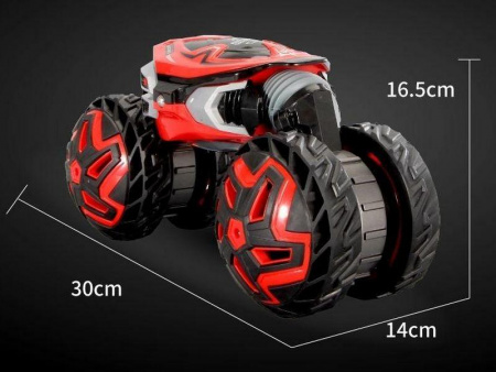 Фото Радиоуправляемый внедорожник-трансформер Zhengguang TUMBLER 2.4G 1/12 RTR (красный) + Ni-Cd и З/У | Инномарт