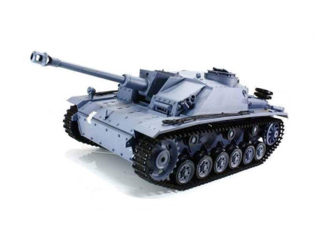 Фото Радиоуправляемый танк Heng Long Stug III (F8 Type) Upgrade V6.0 2.4G 1/16 RTR | Инномарт