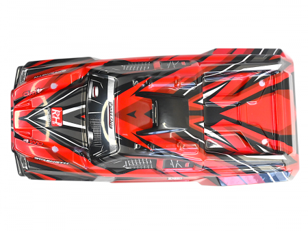 Фото Красный кузов для монстра Remo Hobby RH1431, RH1435, 1/14 | Инномарт
