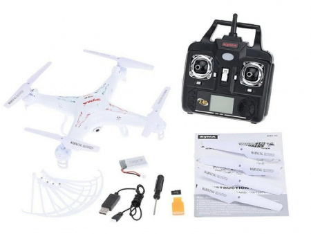 Фото Р/У квадрокоптер Syma X5C 4Gb 2.4G RTF с видеокамерой | Инномарт