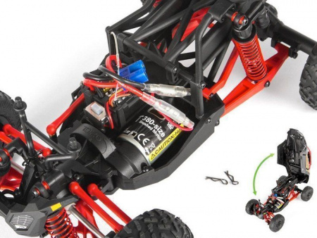 Фото Радиоуправляемый багги Axial Yeti Jr. Can-Am Maverick 4WD 1:18 RTR | Инномарт