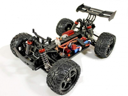 Фото Радиоуправляемая трагги Remo Hobby S EVO-R (красный) 4WD 2.4G 1/16 RTR | Инномарт
