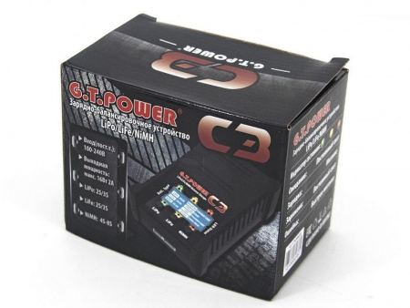 Фото Универсальное зарядное устройство G.T.Power C3 LiPo/NiMh (220В/2A/2-3S) Tamiya/Mini Tamiya | Инномарт