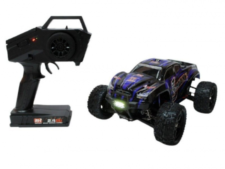 Фото Радиоуправляемый монстр Remo Hobby SMAX Brushless V2.0 (синий) 4WD 2.4G 1/16 RTR | Инномарт