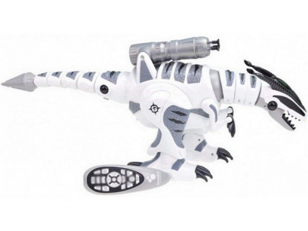 Фото Радиоуправляемый робот-динозавр LENENG TOYS K9 Dinosaur звук, свет, танцы, сенсор, стреляет | Инномарт