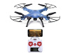 Фото Р/У квадрокоптер Syma X5HW (голубой) с FPV трансляцией Wi-Fi, барометр 2.4G RTF | Инномарт