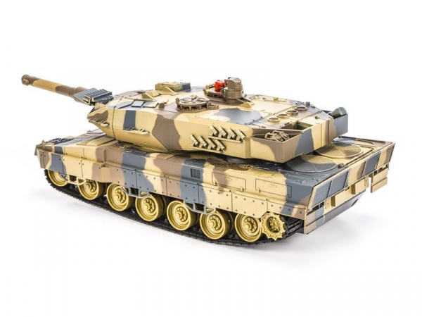 Р/У танковый бой Huan Qi Abrams и Abrams 1:24 2.4G (два танка, з/у, акк) | Инномарт