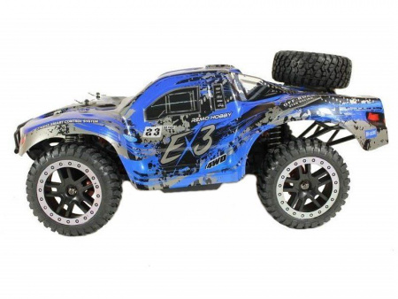 Фото Радиоуправляемый шорт-корс Remo Hobby EX3 Brushless UPGRADE (синий) 4WD 2.4G 1/10 RTR | Инномарт