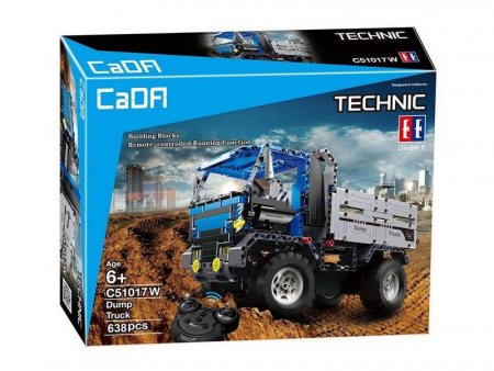 Фото Р/У конструктор CaDA Technic самосвал (638 деталей) | Инномарт