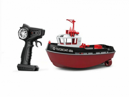 Фото Радиоуправляемый буксир Heng Long Tugboat (зеленый) 2.4G 1/72 RTR | Инномарт
