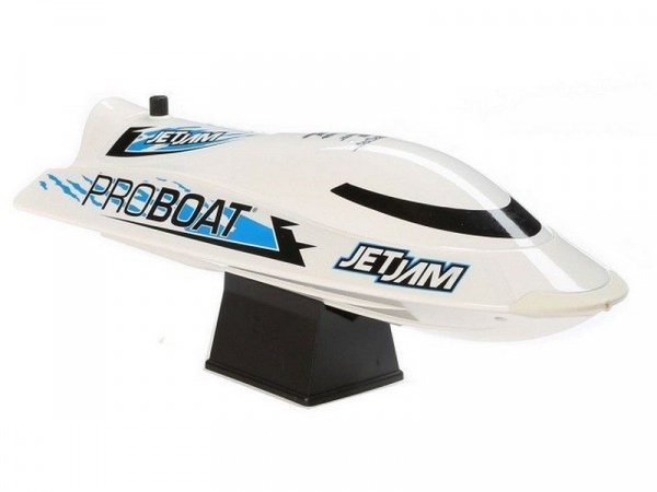 Радиоуправляемый катер ProBoat Jet Jam 12 Pool Racer (белый) RTR | Инномарт