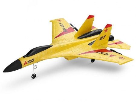 Фото Р/У самолет XK Innovation SU27 340мм EPP 2.4G 3-ch LiPo RTF (белый) | Инномарт