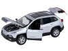 Машина "АВТОПАНОРАМА" Jeep Cherokee, 1/32, серебряный, инерция, свет, звук, в/к 17,5*13,5*9 см