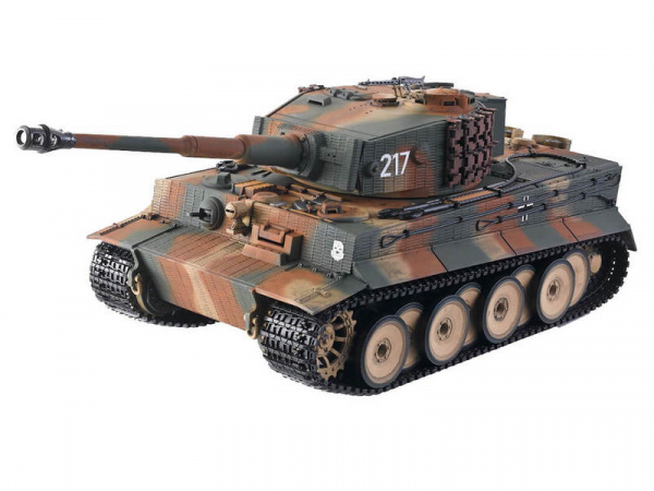 Радиоуправляемый танк Taigen 1/24 Tiger 1 (Германия, поздняя версия), для ИК боя, камуфляж 2.4G RTR