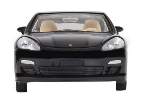 Фото Машина "АВТОПАНОРАМА" Porsche Panamera S, черный, 1/32, свет, звук, инерция, в/к 17,5*13,5*9 см | Инномарт