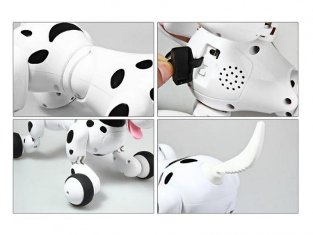 Фото Радиоуправляемая робот-собака HappyCow Smart Dog 2.4G (черная) | Инномарт
