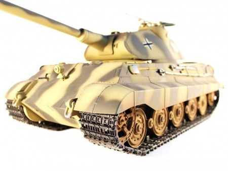 Фото Р/У танк Taigen 1/16 KingTiger (для ИК танкового боя) (Германия) HC 2.4G RTR | Инномарт