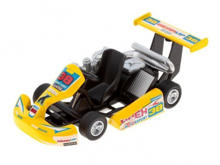Фото Машина Kinsmart "Turbo Go Kart" инерция (1/12шт.) б/к | Инномарт