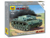 Фото Сборная модель ZVEZDA Немецкое штурмовое орудие Stug-III Ausf.B, 1/100 | Инномарт
