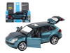 Фото Машина "АВТОПАНОРАМА" Porsche Cayenne S, голубой, 1/32, свет, звук, инерция, в/к 17,5*13,5*9 см | Инномарт