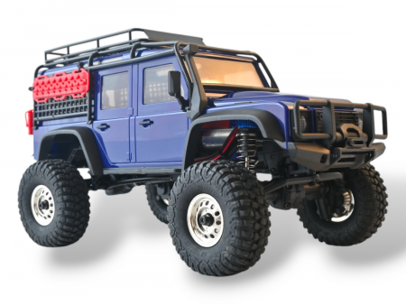 Фото Радиоуправляемый краулер Remo Hobby OFF-ROAD (синий) 4WD 2.4G 1/18 RTR | Инномарт